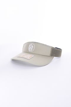 LUCHA MESH VISOR / マスクマン刺繍 メッシュサンバイザー ベージュ