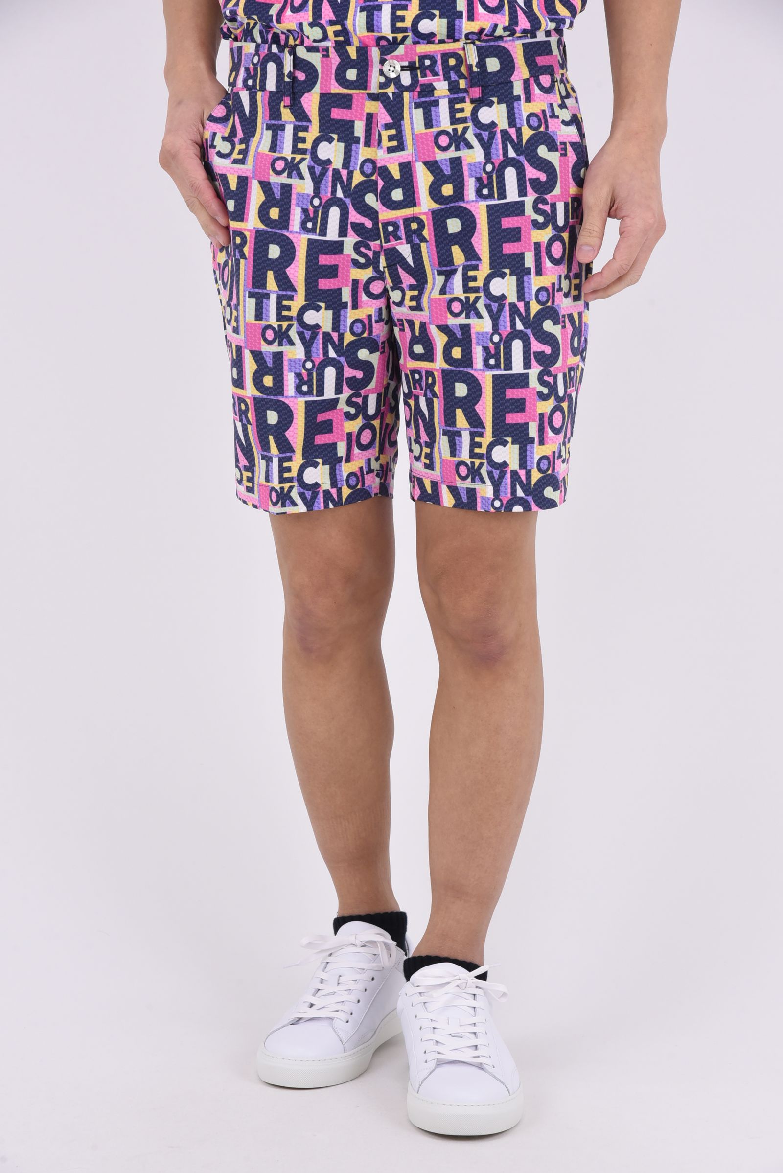 【26SS】 JUNCTION SHORTS / 総柄プリント ショートパンツ (トワイライトジャンクション)*