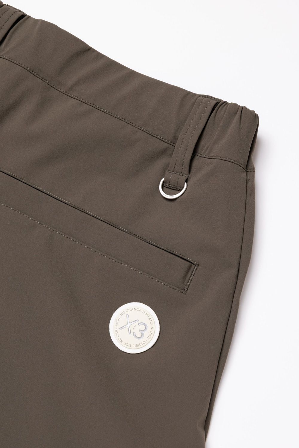 【26SS】 VERTICAL BICOLOR SHORTS / バイカラー ショートパンツ (チャコール)