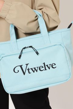 【26SS】 ZP CART BAG / ZP CART BAG / ブランドロゴ刺繍 保冷ポケット付きカートバッグ (ターコイズ)
