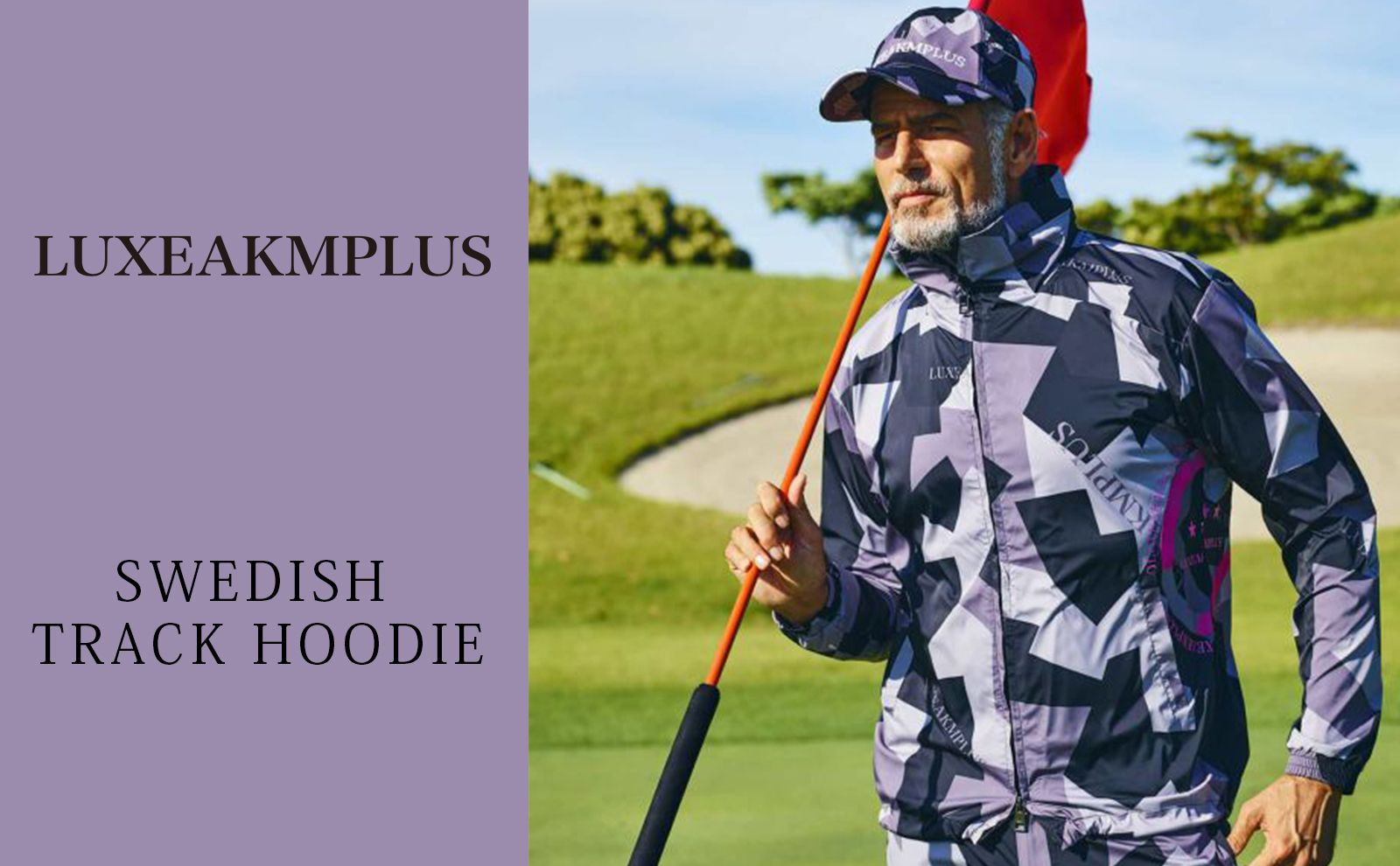 LUXEAKMPLUS - SWEDISH TRACK HOODY / スウェディッシュ