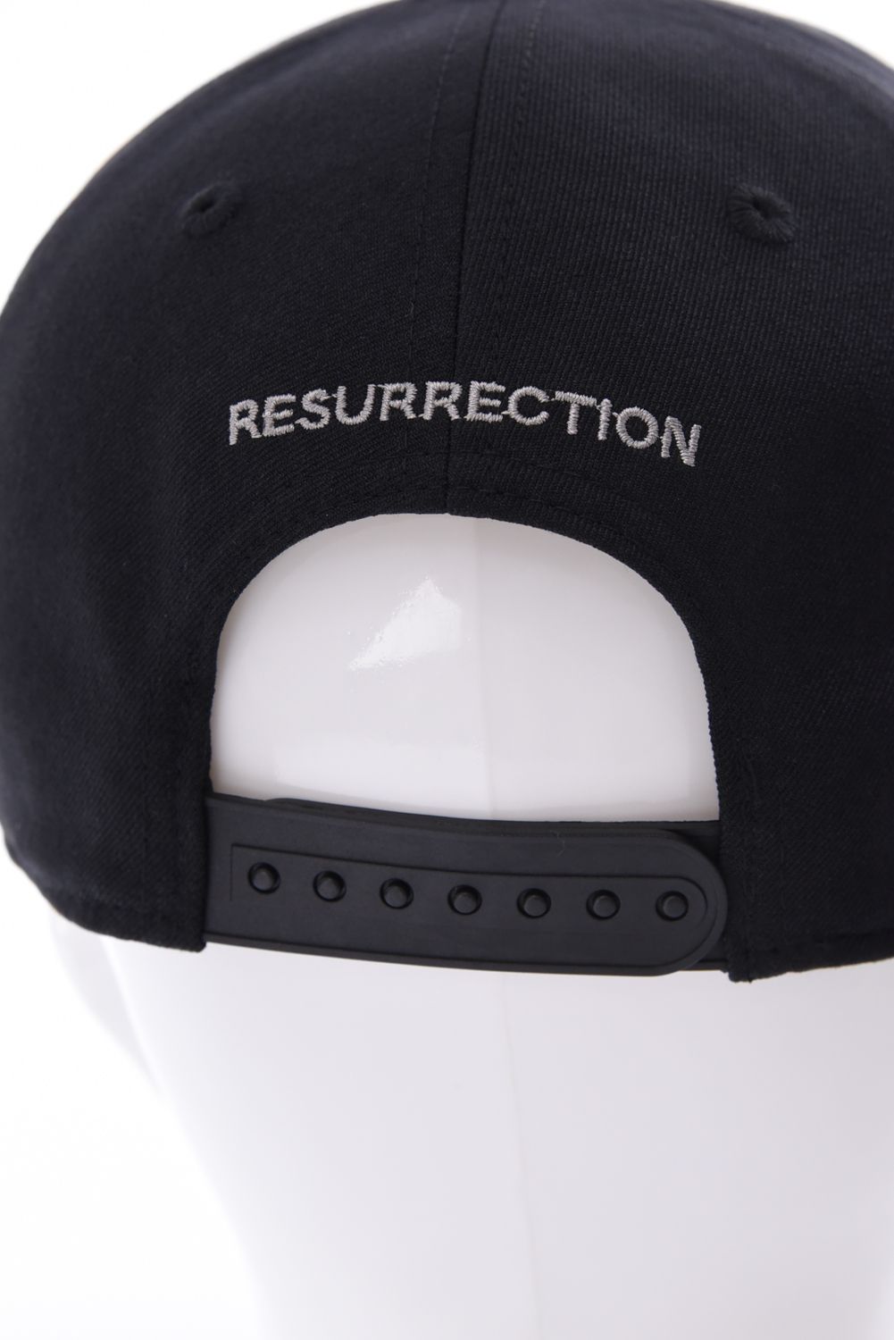 【26AW】 GM BRIM CAP LANATEC / RRロゴ刺繍 オリジナルテキスタイルブリム フラットキャップ (ブラック)