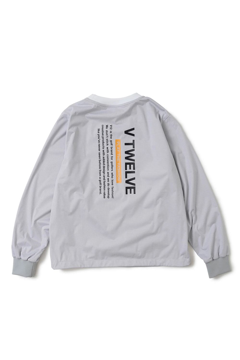 【26SS】【レディース】 RIP EXP JKT / リップストップ生地 ブランドロゴ プルオーバージャケット (グレー)