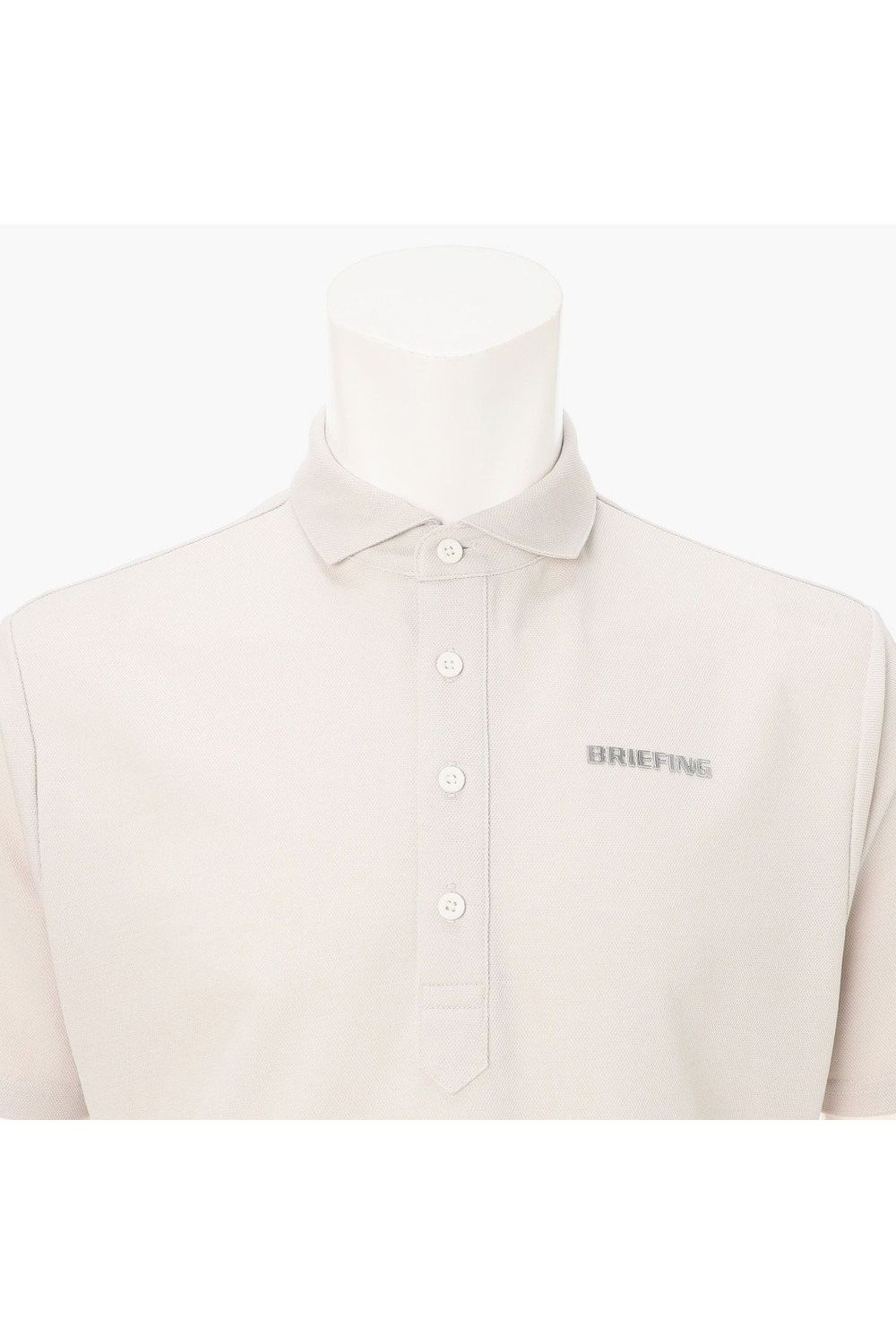 【26SS】 MEN'S LINEN-T WC SHIRT / リネンタッチ ワイドカラーポロシャツ (ベージュ)