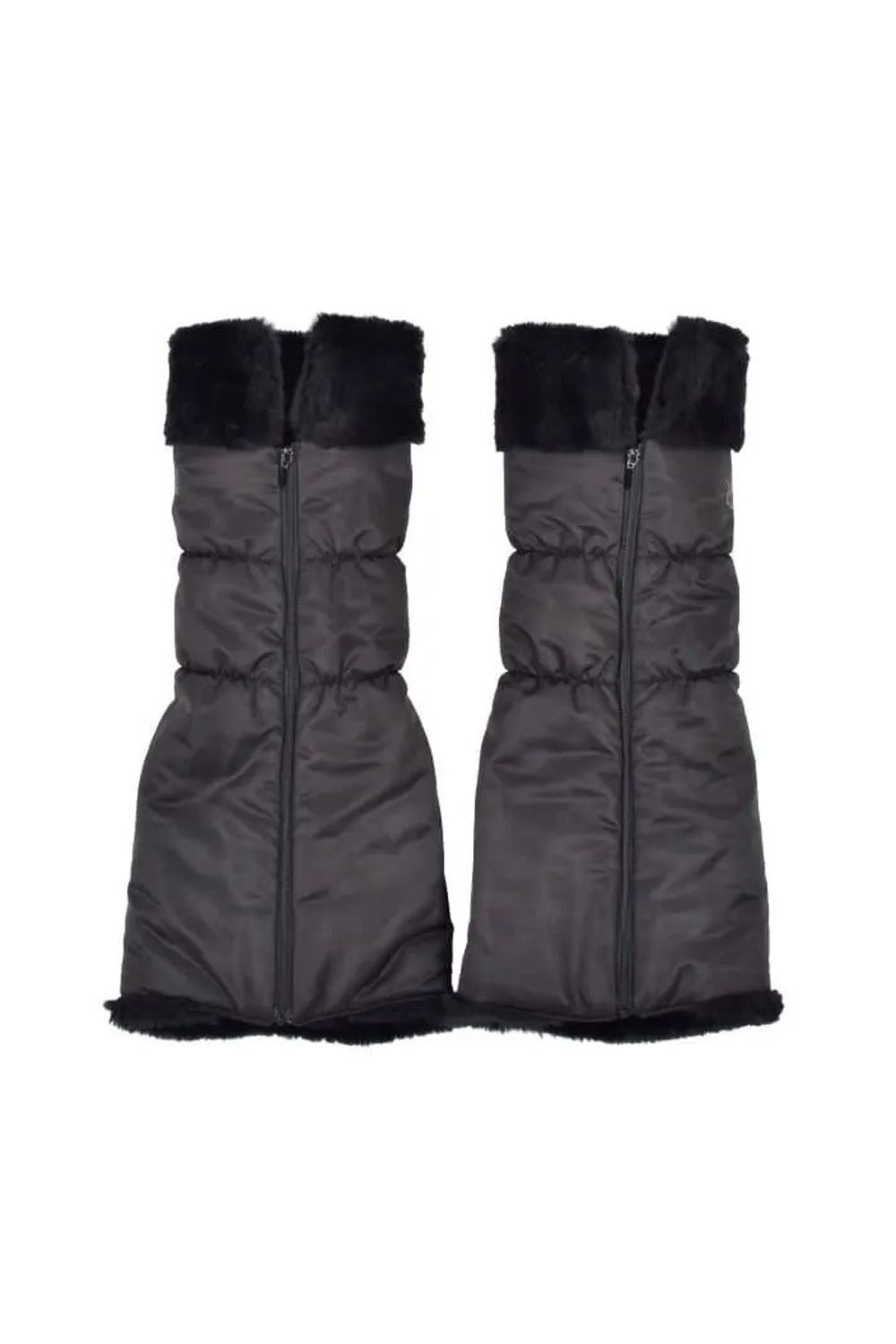FUR BADETT LEG WARMERS / ファーバデット レッグウォーマー （ブラック）