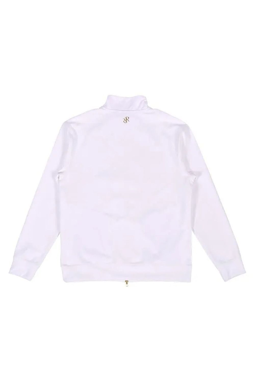 【26AW】 JACQUARD STAND COLLAR JACKET / ジャガード スタンド カラージャケット (ホワイト)*