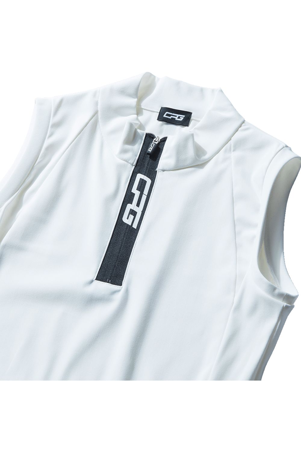 CPG GOLF - 【レディース】 HALF ZIP SLEEVELESS ONEPIECE / ハーフ