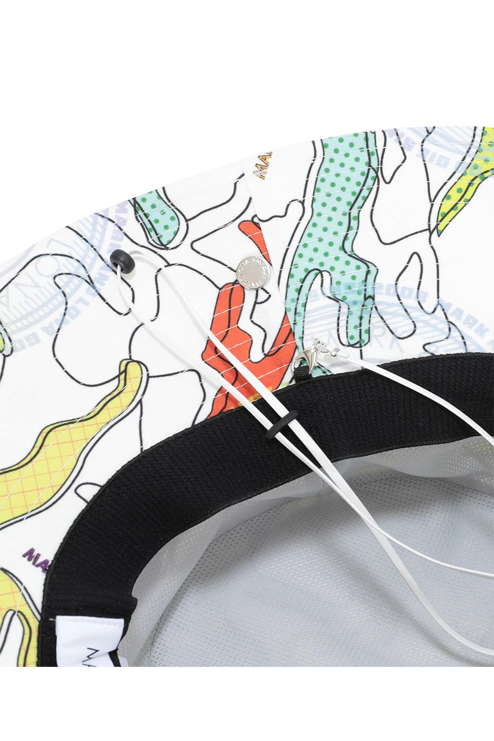 【26SS】 AXON CAMO FIELD HAT / ポリエステルツイル カモフラージュプリント サファリハット (ホワイト)