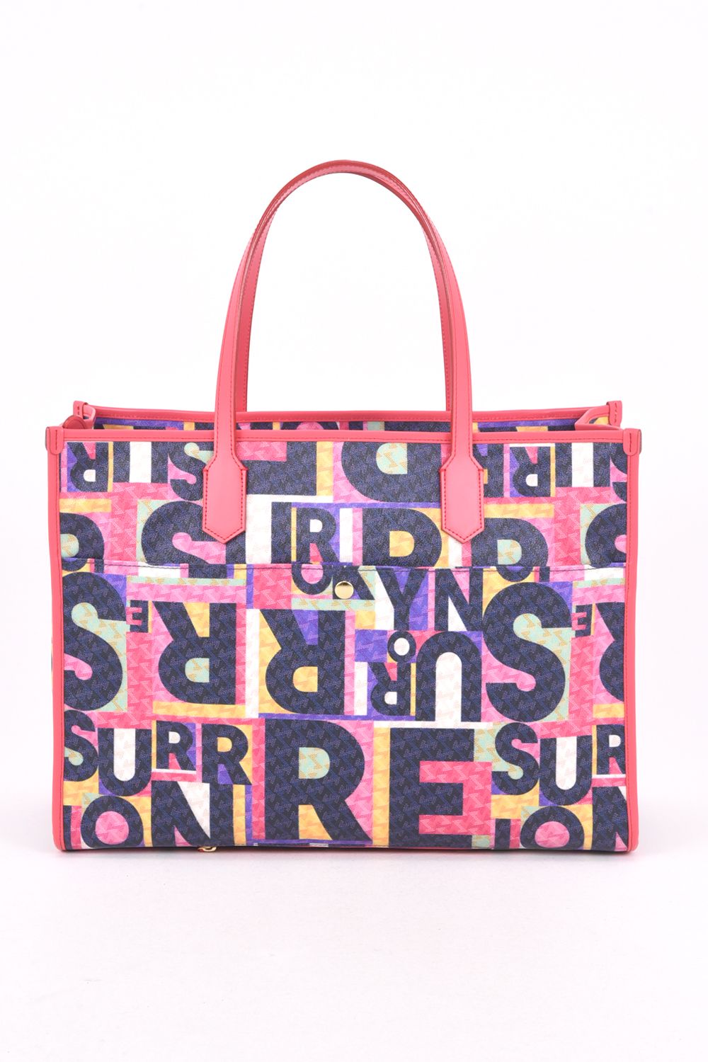 【26SS】  LANIUS SQUARE BIG (ラニウス スクエア ビッグ) / ブランドオリジナルテキスタイル ボストンバッグ （トワイライトジャンクション）*