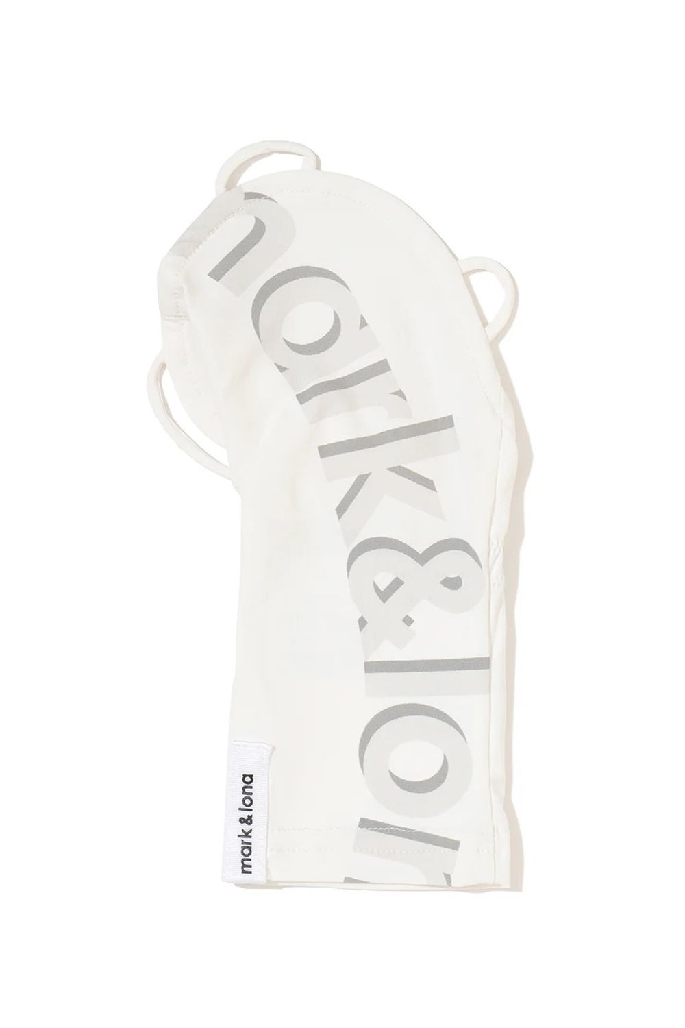 【26SS】 HEC UV GUARD HAND COVER / 3Dブランドロゴ UVガード 右手用ハンドカバー (ホワイト)