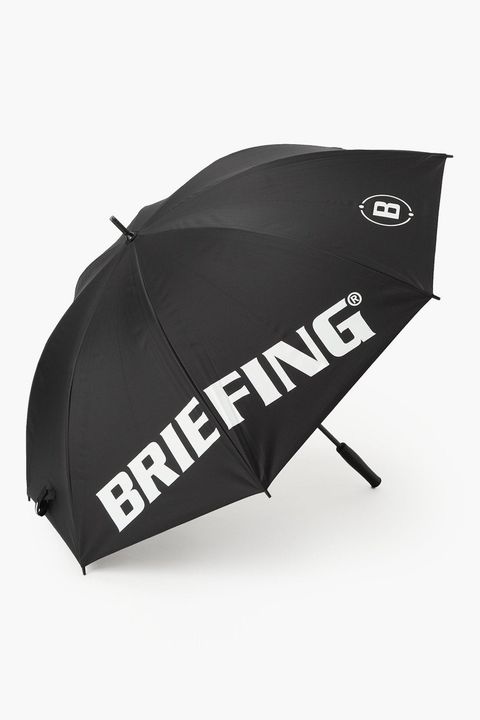 【プレゼント好適品】 CARBON SHAFT UMBRELLA2 / BRIEFINGロゴ カーボンシャフト アンブレラ 傘 (ブラック)