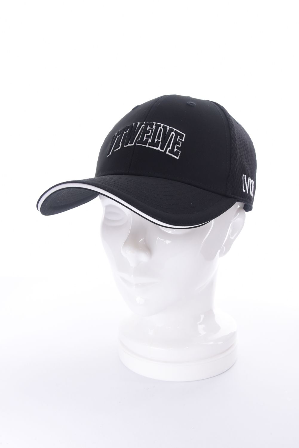 【26SS】 ARC CAP / 3Dブランドロゴ刺繍 メッシュキャップ (ブラック)