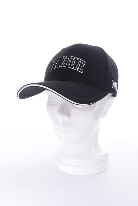 【26SS】 ARC CAP / 3Dブランドロゴ刺繍 メッシュキャップ (ブラック)