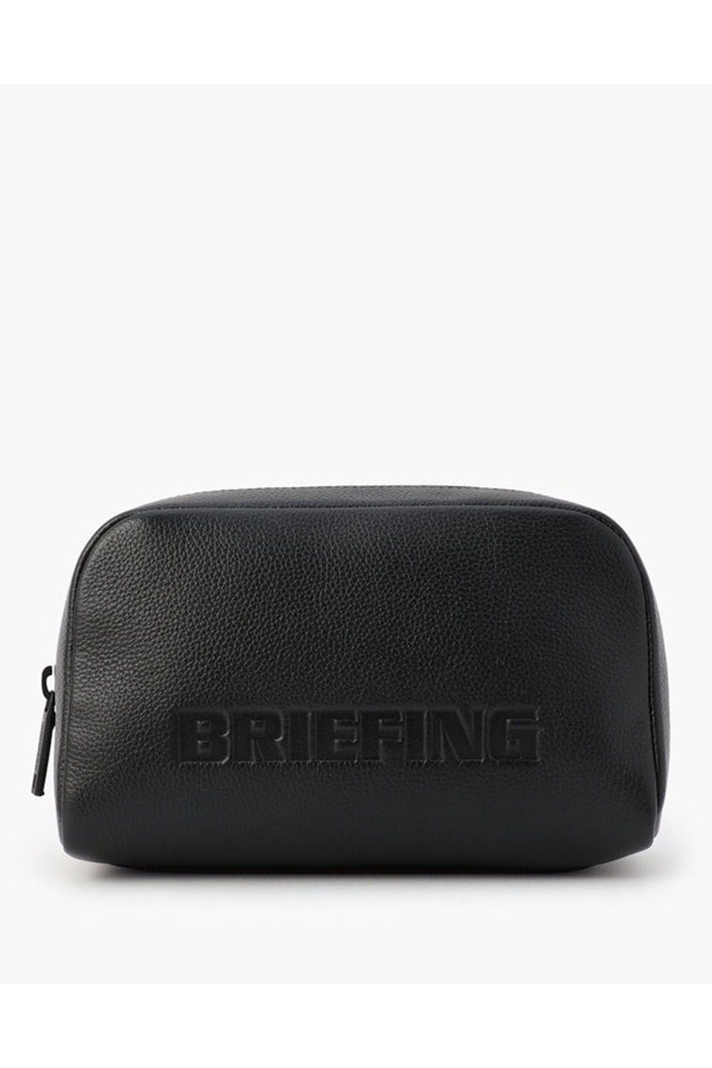 極美品 ブリーフィング BRIEFING 3Dロゴ ジップパーカー M ブラック