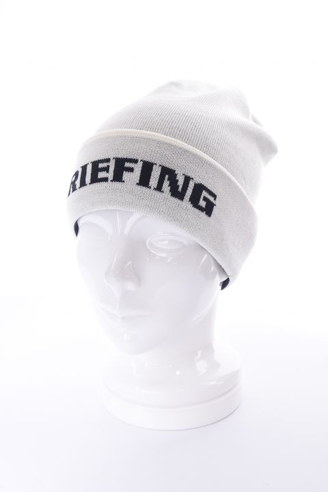 MEN’S WR WOOL LOGO BEANIE / ブランドロゴジャカード ニットビーニー (アイボリー)