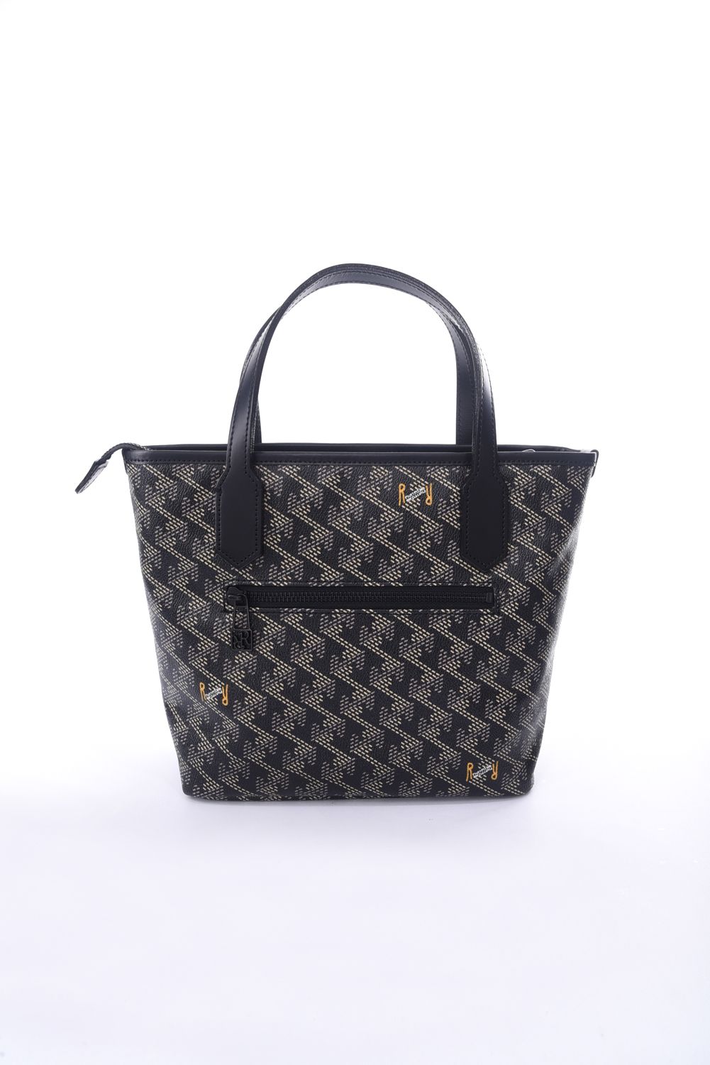 LANIUS MINI No.2 (ラニウス ミニ) / ブランドオリジナルテキスタイル カートバッグ ダークブラック*