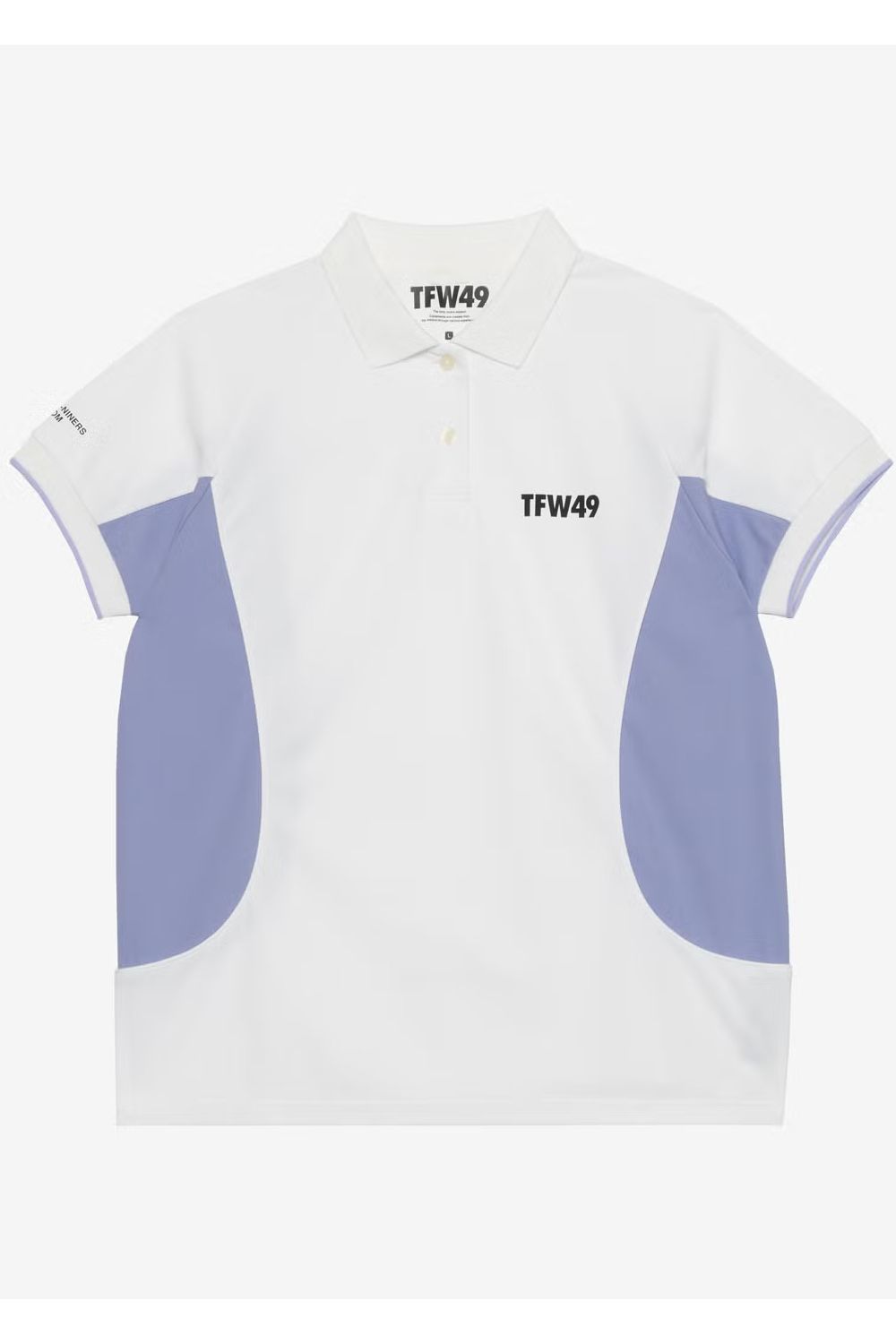 【26SS】【レディース】 CASUAL POLO / ポロシャツ (ホワイト/ラベンダー)