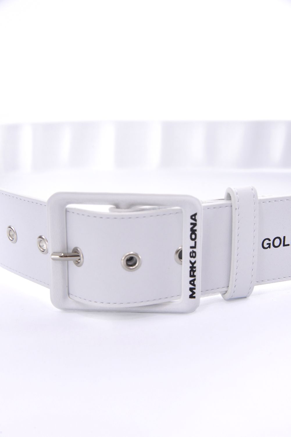 MARK&LONA - PRIME FLEX LEATHER BELT / 異素材コンビ