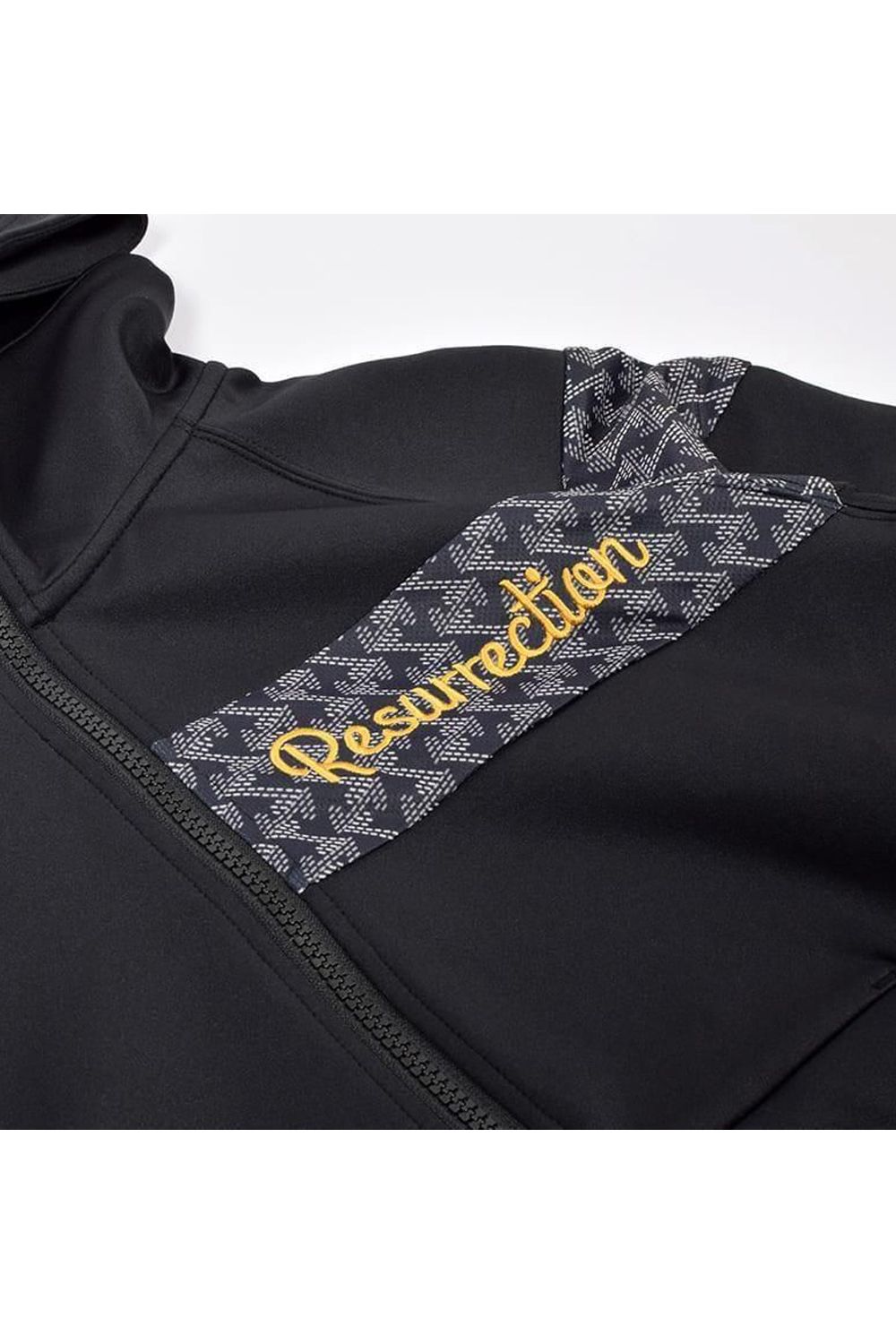 【26SS】【レディース】 GM ACCENT LINE ZIP UP PARKER / モノトーンシリーズ アクセントライン ジップアップパーカー (ブラック)*