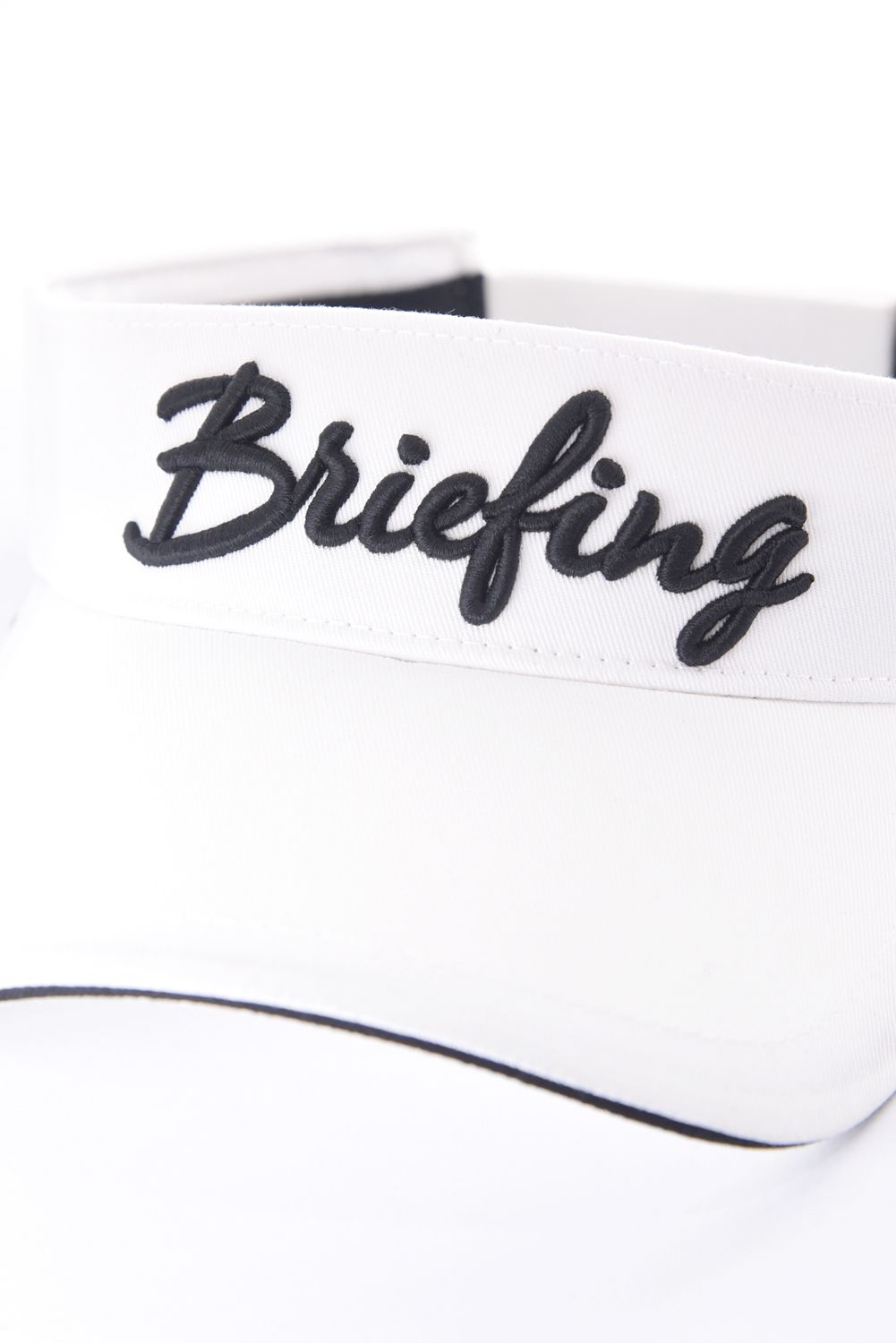 【26SS】【レディース】 WOMEN’S BASIC VISOR / ベーシック ブランドロゴ サンバイザー (ホワイト)