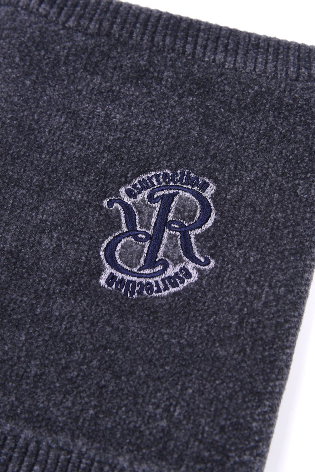 【プレゼント好適品】 REVERSIBLE NECK WARMER / リバーシブル ネックウォーマー (グレー/ネイビー)
