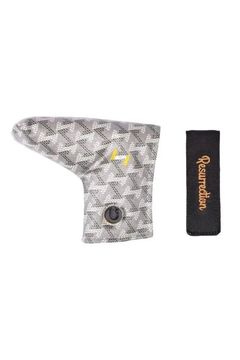 【26AW】 Putter Cover / ブランドオリジナルテキスタイル パターカバー ピンタイプ (シルバーグレー)