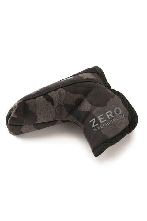 【1000Dコーデュラナイロン】 Mallet Putter Cover ZHG-CB2 / コーデュラ パターカバー ピンタイプ (ブラックカモ)