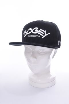 BOGEY CAP /  刺繍 キャップ ブラック