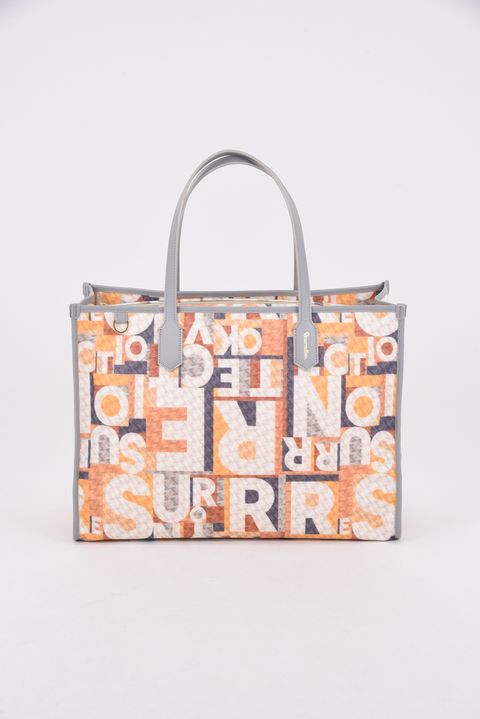 LANIUS SQUARE BIG (ラニウス スクエア ビッグ) / ブランドオリジナルテキスタイル ボストンバッグ （デイタイムジャンクション）*