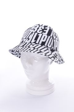 METRO HAT / 総柄ロゴ メトロハット ブラック