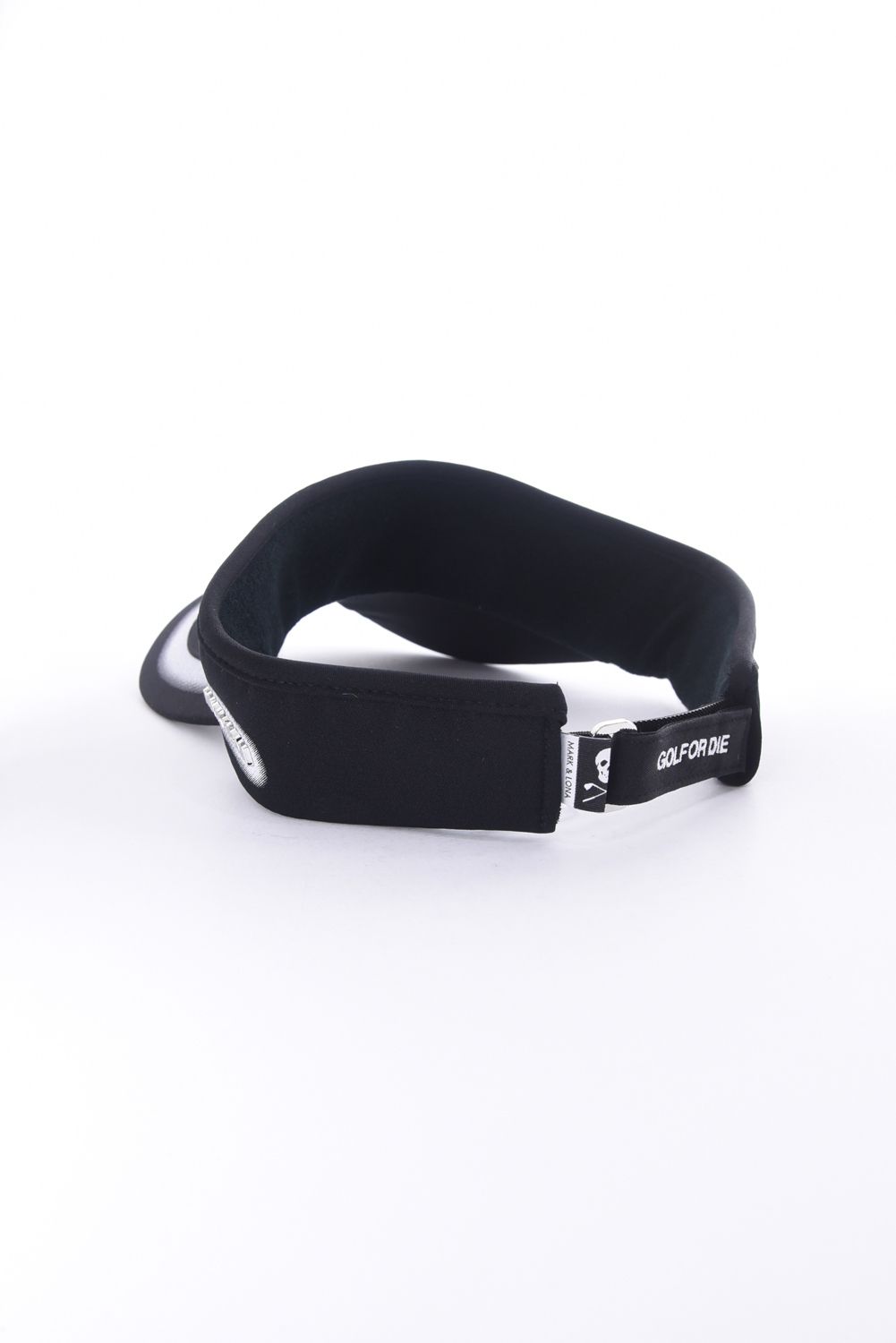 【26SS】 BLUR SIGN SPECTRUM VISOR / ブラープリント ラインストーン サンバイザー (ブラック)