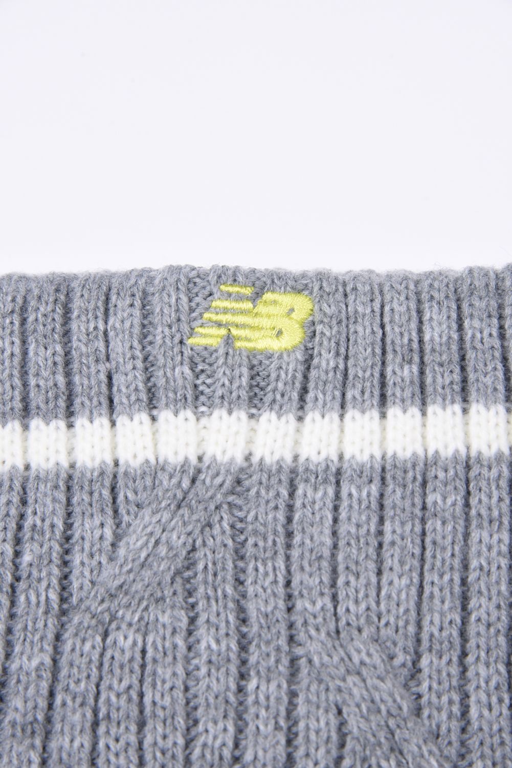 new balance golf - KINT NECK WARMER / NBロゴ刺繍 ケーブルニッ