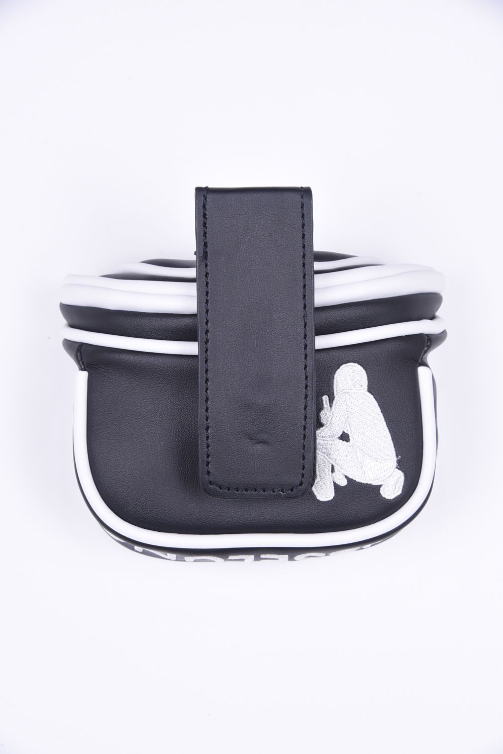 PUTTER COVER MULLET（FID-LOCK TYPE） / マスクマン マレット型パターカバー ブラック
