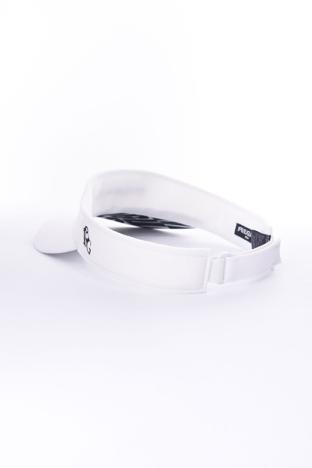 VISOR / ツバ裏ロゴ サンバイザー ホワイト