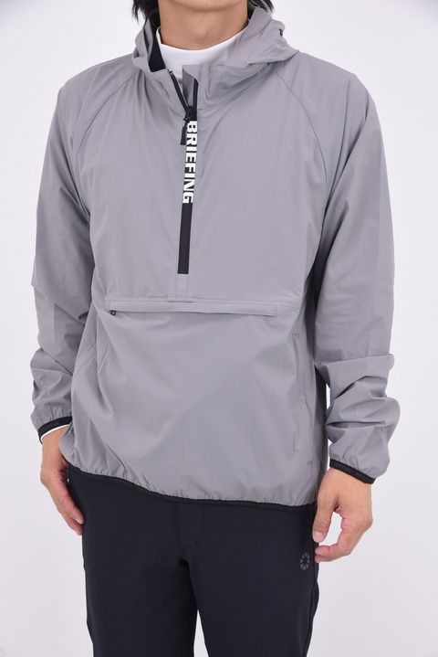 【25AW】 POCKETABLE WIND ANORAK / ポケッタブル アノラックライトパーカー (グレー)