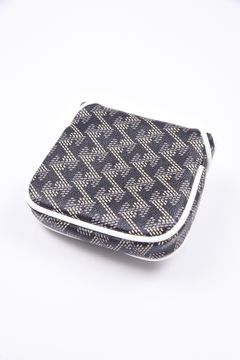 Putter Cover (Mallet) No.2 / ブランドオリジナル テキスタイル パターカバー マレットタイプ (チェスブラック)*