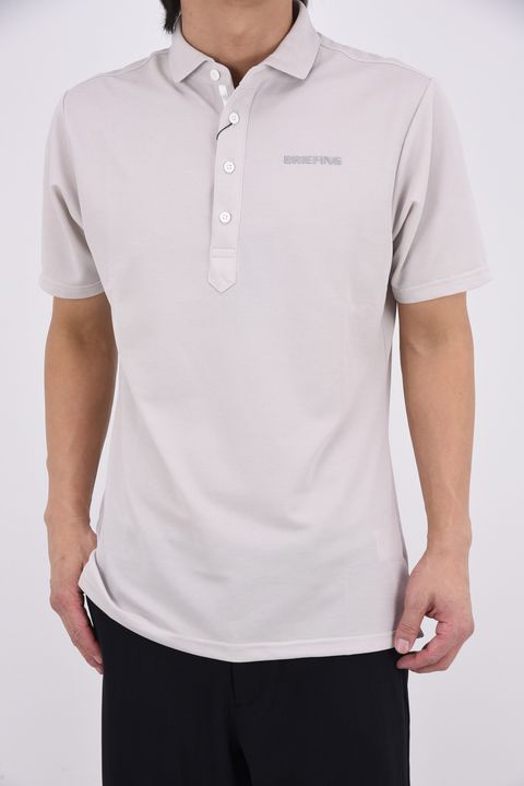 【26SS】 MEN'S LINEN-T WC SHIRT / リネンタッチ ワイドカラーポロシャツ (ベージュ)
