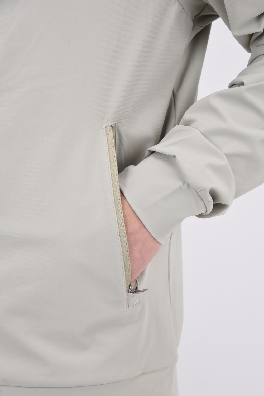 【26SS】 CARVICO STRECH JK / カルビコ ストレッチ ジップアップジャケット (ベージュ)