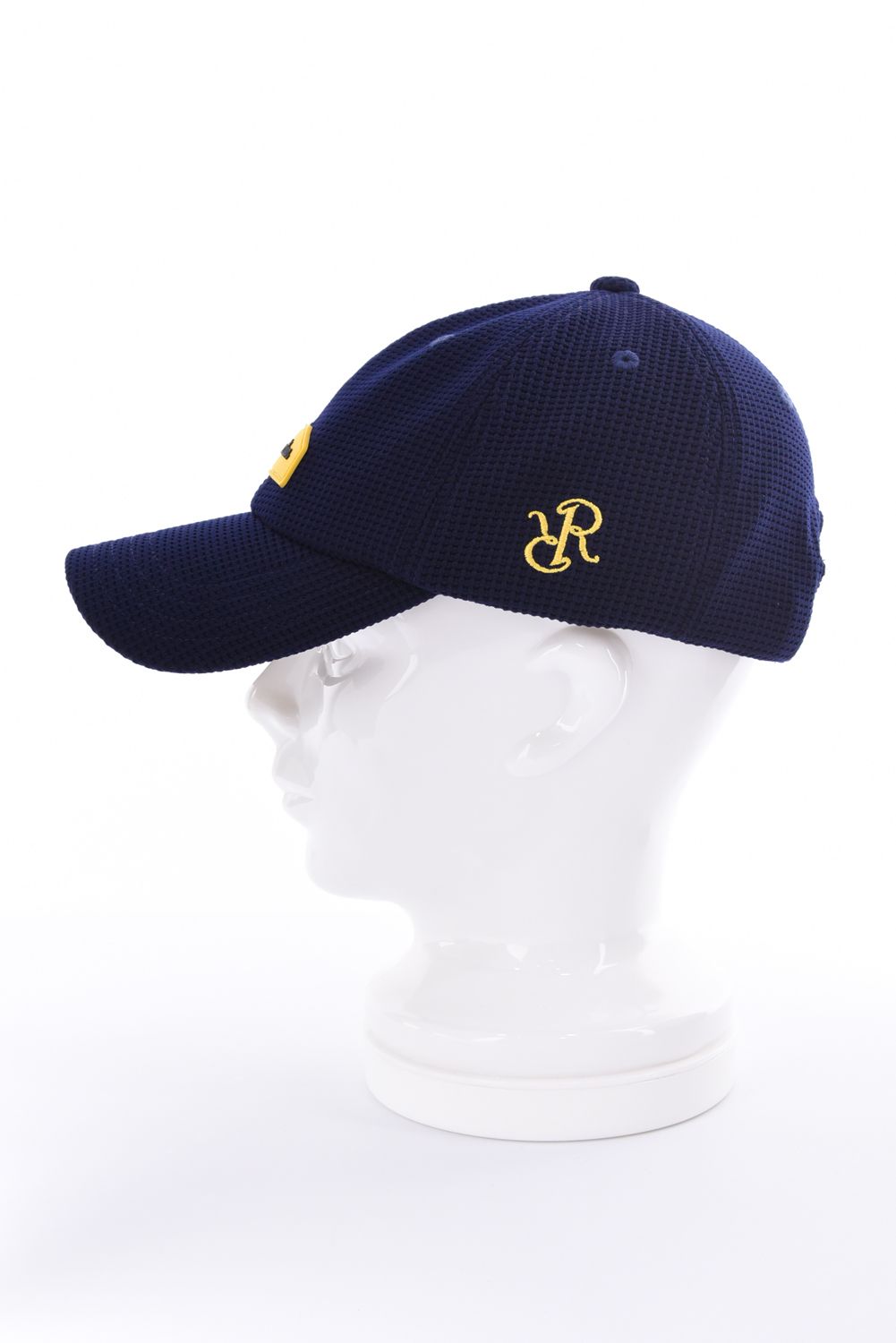 【26SS】 SILICON TAG WAFFLE CAP / シリコンタグ ワッフル キャップ (ネイビー)*