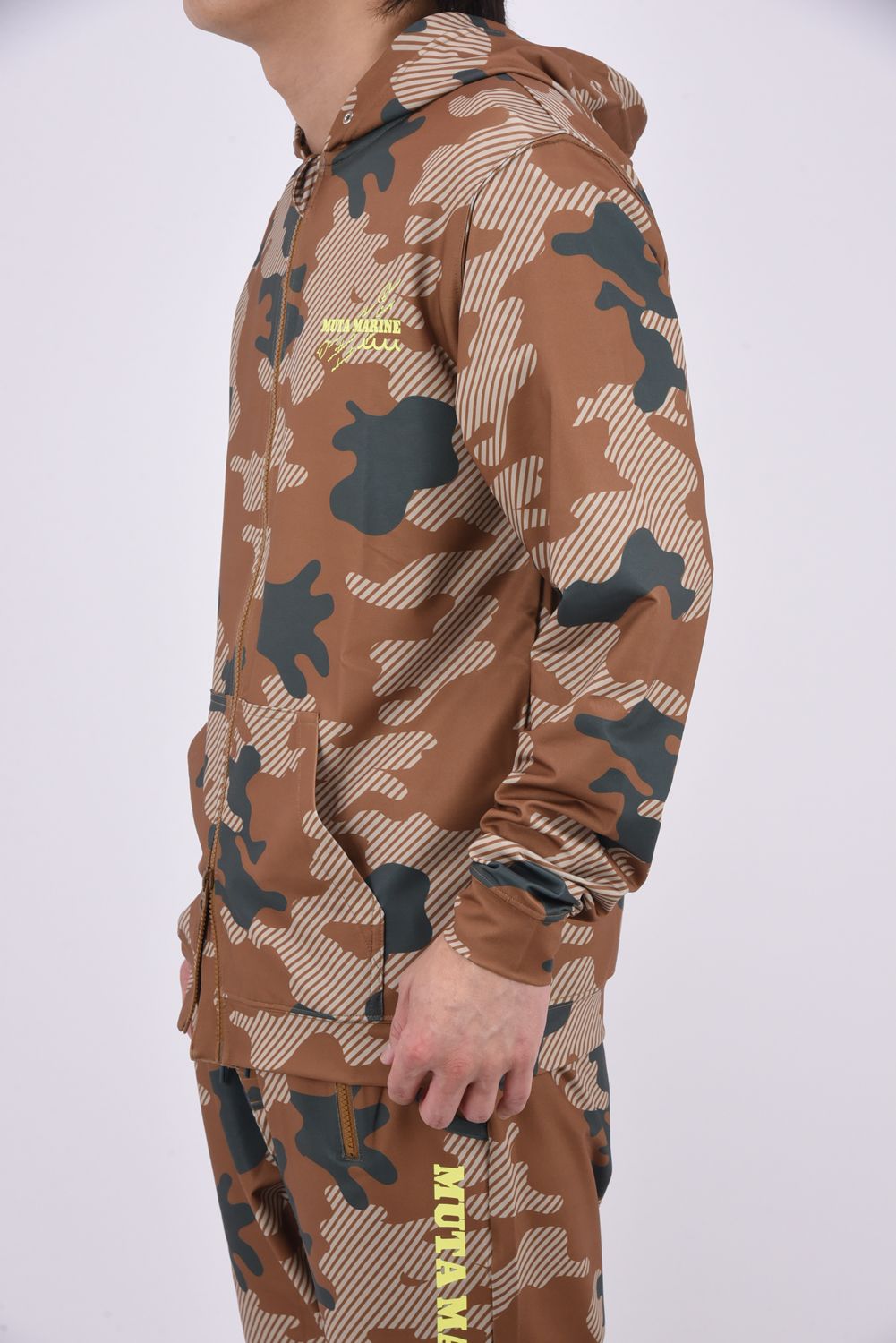 【26SS】 RUSH PARKA (DIAGONAL CAMO) / ダイアゴナルカモフラージュ ラッシュガードパーカー (ベージュ)