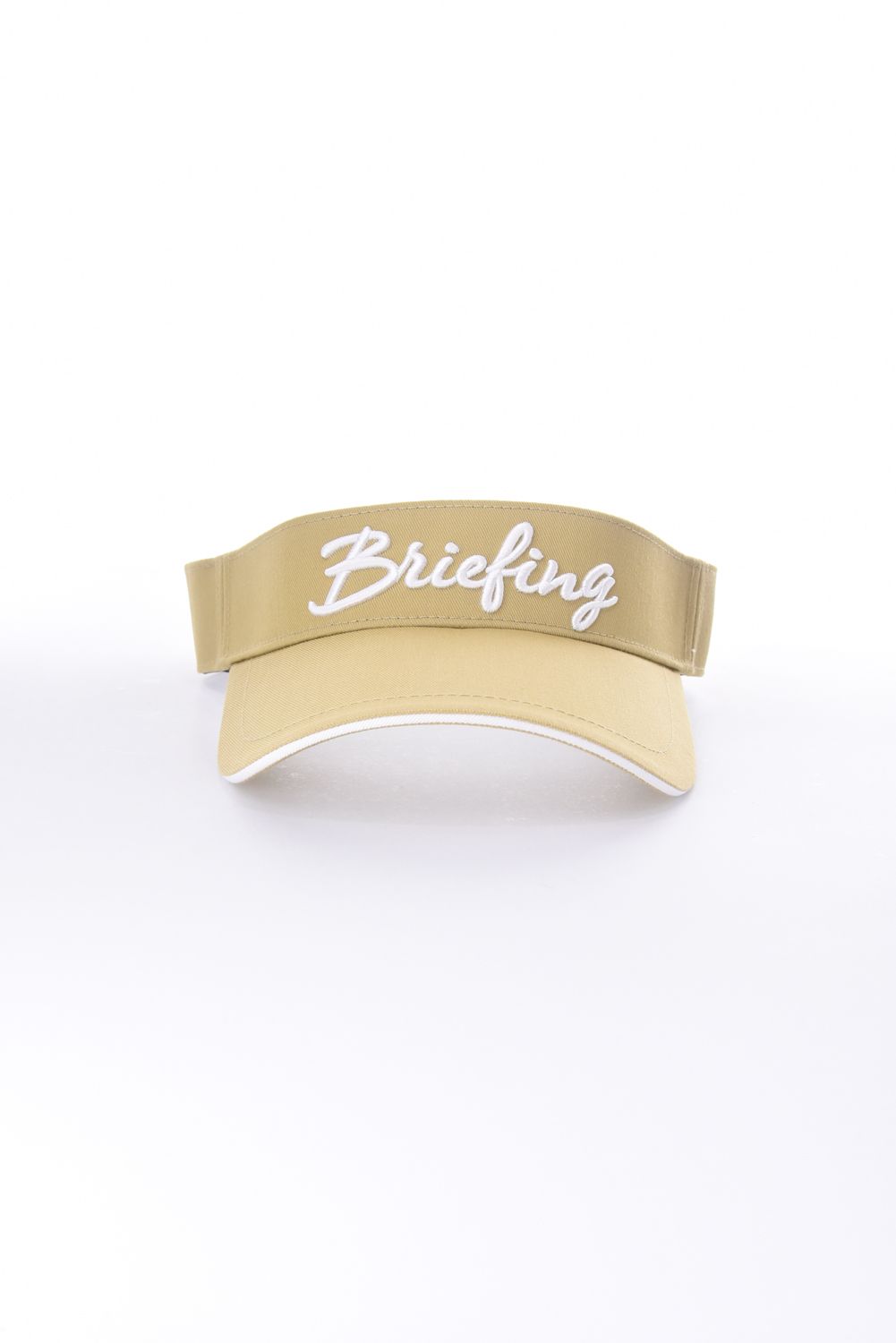 【26SS】【レディース】 WOMEN’S BASIC VISOR / ベーシック ブランドロゴ サンバイザー (ベージュ)