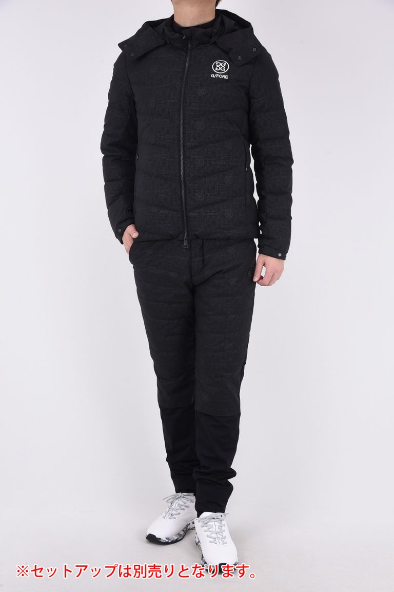 G/FORE - MENS LAYERED LOGO EMBOSS DOWNJK / レイヤードロゴ エンボス  