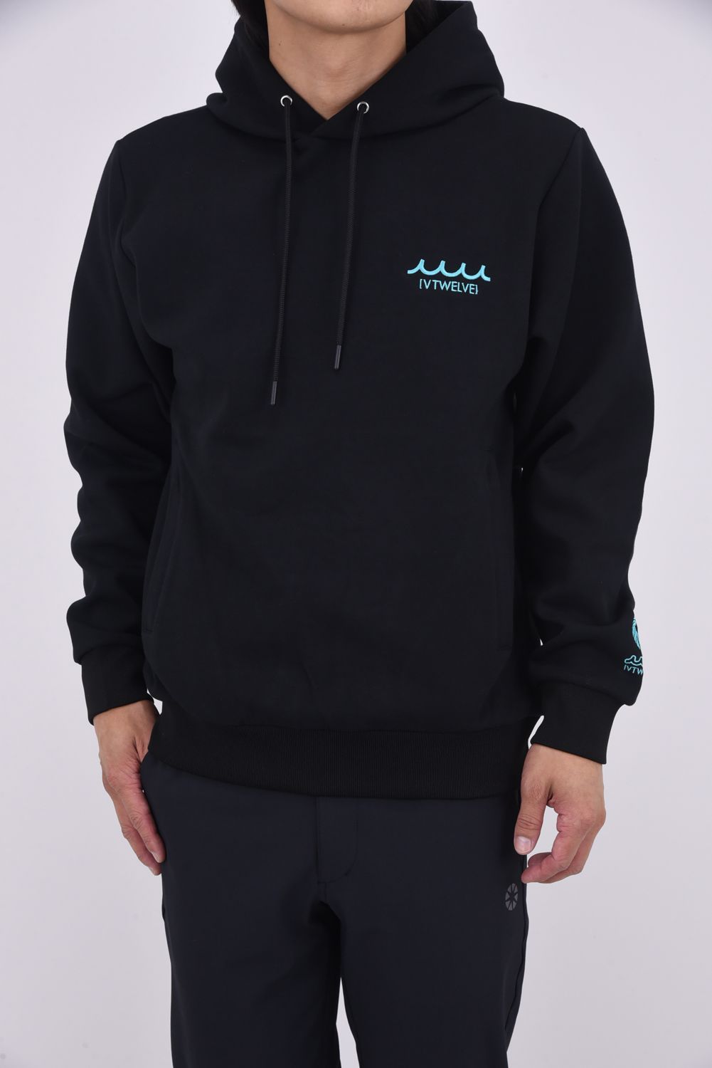【25AW】 MU12 PARKA / ムータマリン ヴィトゥエルヴ コラボ フーデッドパーカー (ブラック)