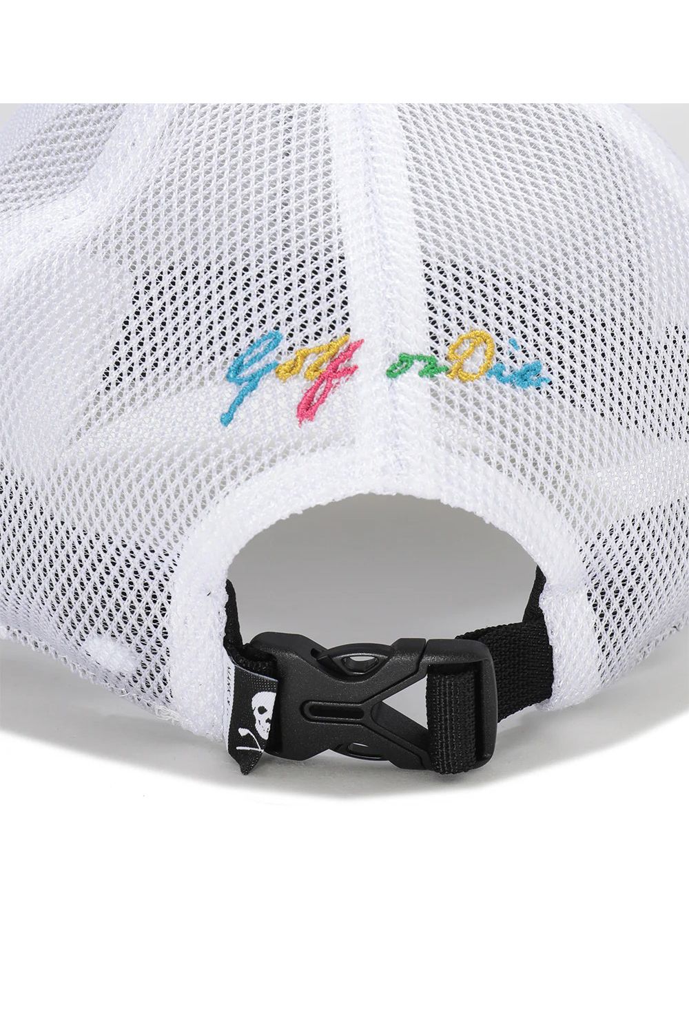 【26SS】 CHOROMA ICON SUN SHIELD CAP / マルチカラー刺繍 サンシールド付き メッシュキャップ (ホワイト)