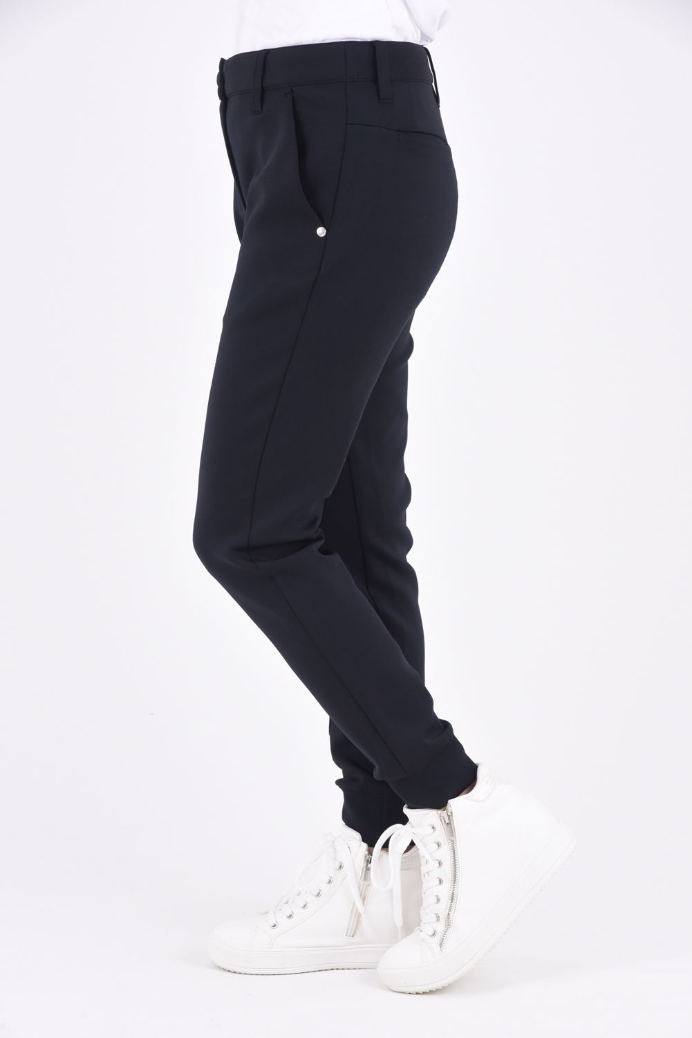 BRIEFING - WOMENS 3D LOGO JOGGER PANTS / 3Dロゴ ストレッチジャージ