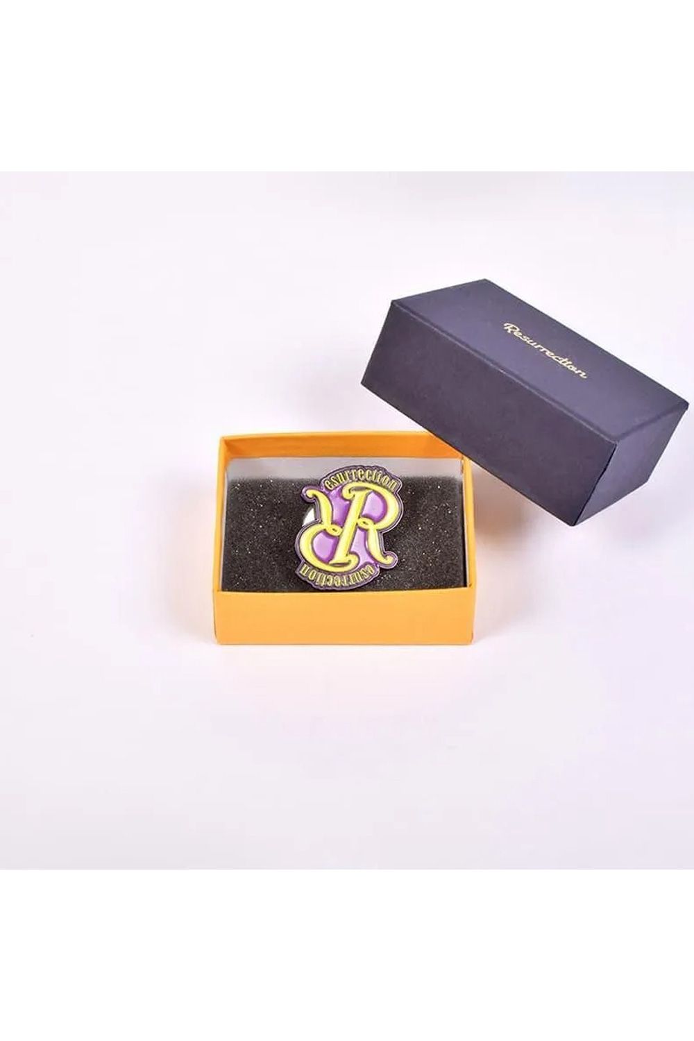 【プレゼント好適品】 CLIP MARKER / RRロゴ クリップ マーカー (イエロー×パープル)