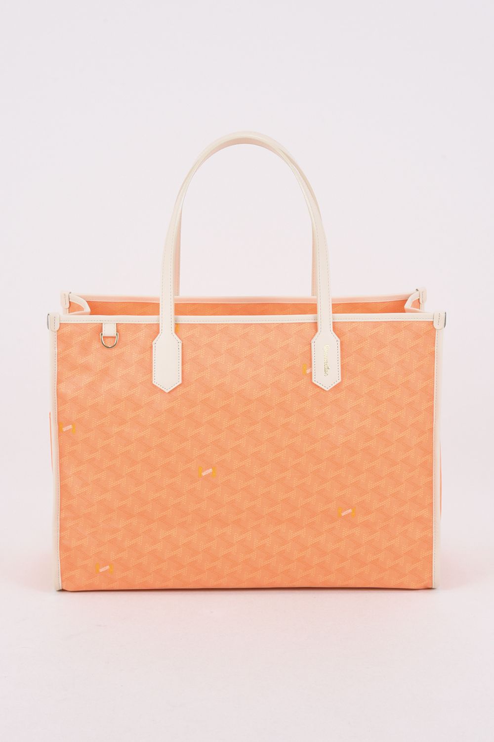 【26SS】  LANIUS SQUARE BIG (ラニウス スクエア ビッグ) / ブランドオリジナルテキスタイル ボストンバッグ （サンセット）*