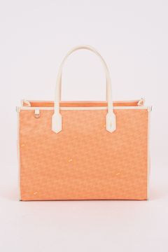 【26SS】  LANIUS SQUARE BIG (ラニウス スクエア ビッグ) / ブランドオリジナルテキスタイル ボストンバッグ （サンセット）*