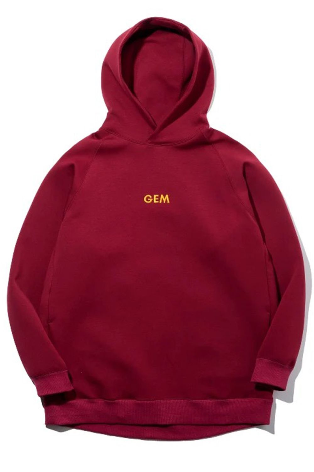 【26AW】 【ユニセックス対応】 COTTON STRETCH HOODIE / ダンボール素材 バックプリント パーカー (レッド)