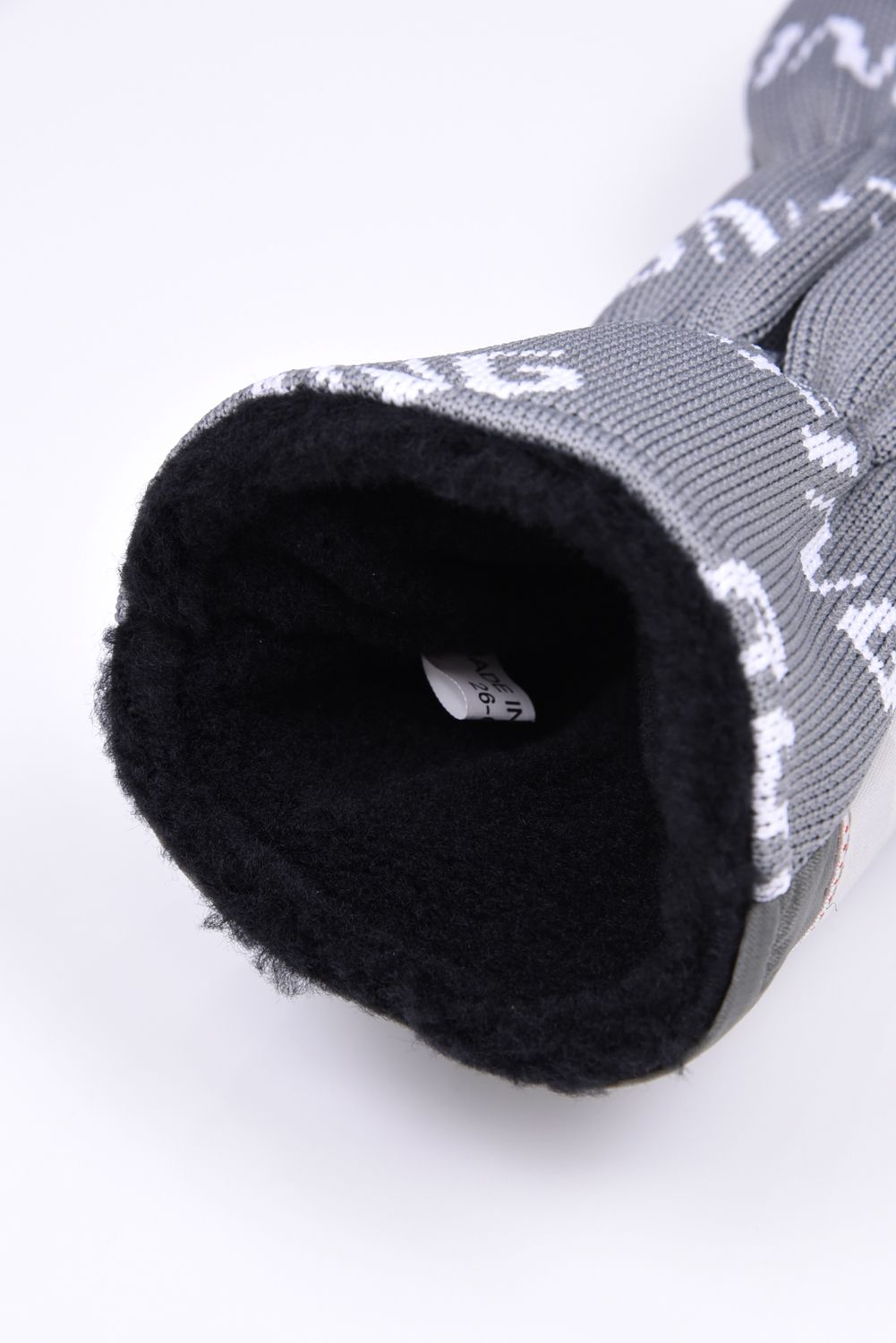 【26SS】 LOGO KNIT FAIRWAY WOOD COVER / 異素材ハイブリッド フェアウェイウッドカバー (ライトグレー)